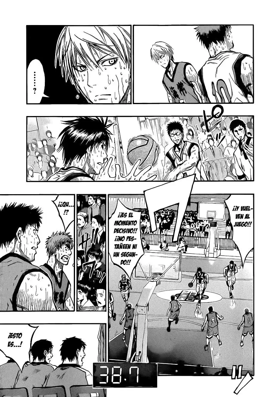 Kuroko no Basket Capitulo 200 página 7