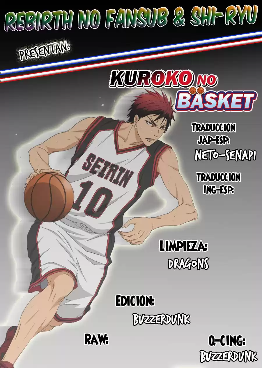 Kuroko no Basket Capitulo 188 página 1