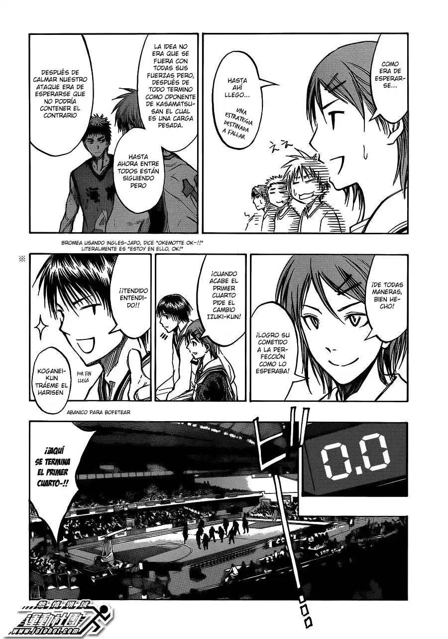 Kuroko no Basket Capitulo 188 página 6