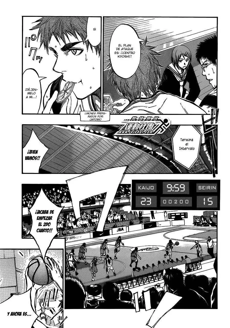 Kuroko no Basket Capitulo 188 página 9