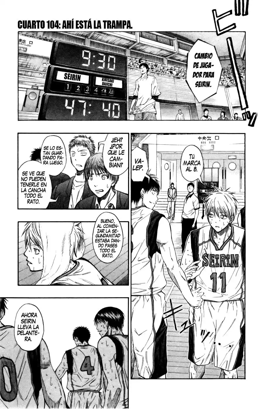 Kuroko no Basket Capitulo 104 página 1