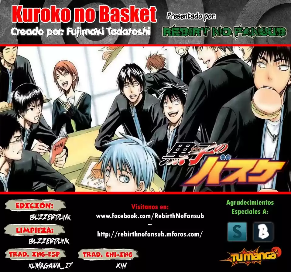 Kuroko no Basket Capitulo 192 página 1