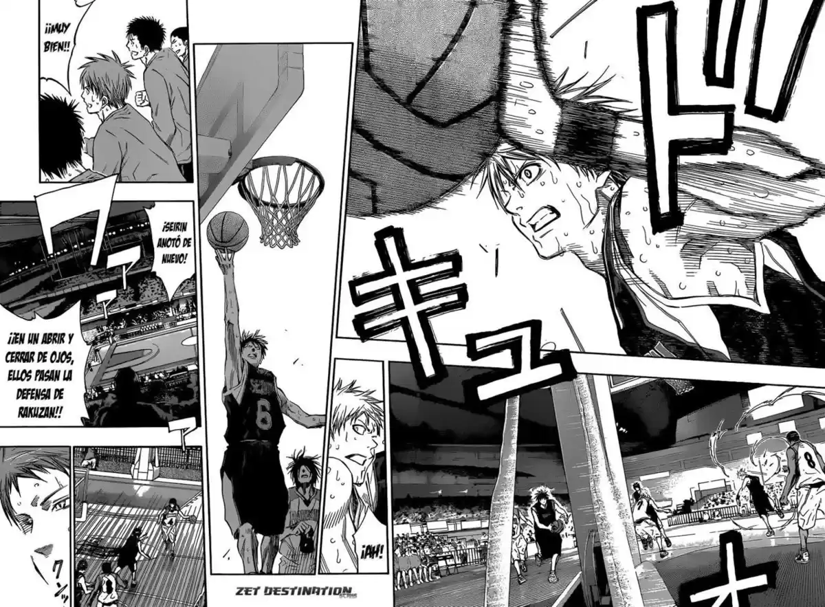 Kuroko no Basket Capitulo 252: Una llama una vez me dijo página 3