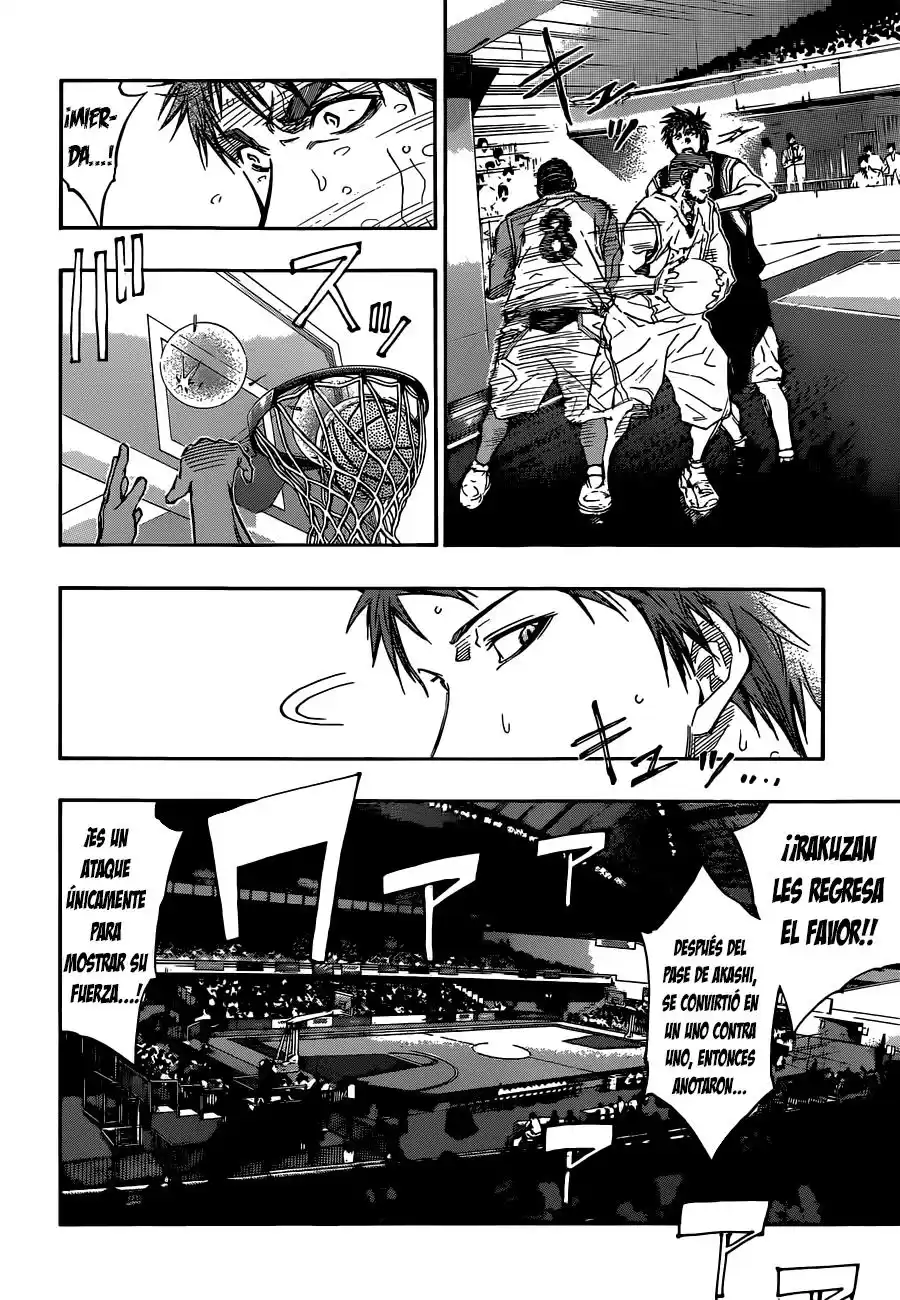 Kuroko no Basket Capitulo 252: Una llama una vez me dijo página 6