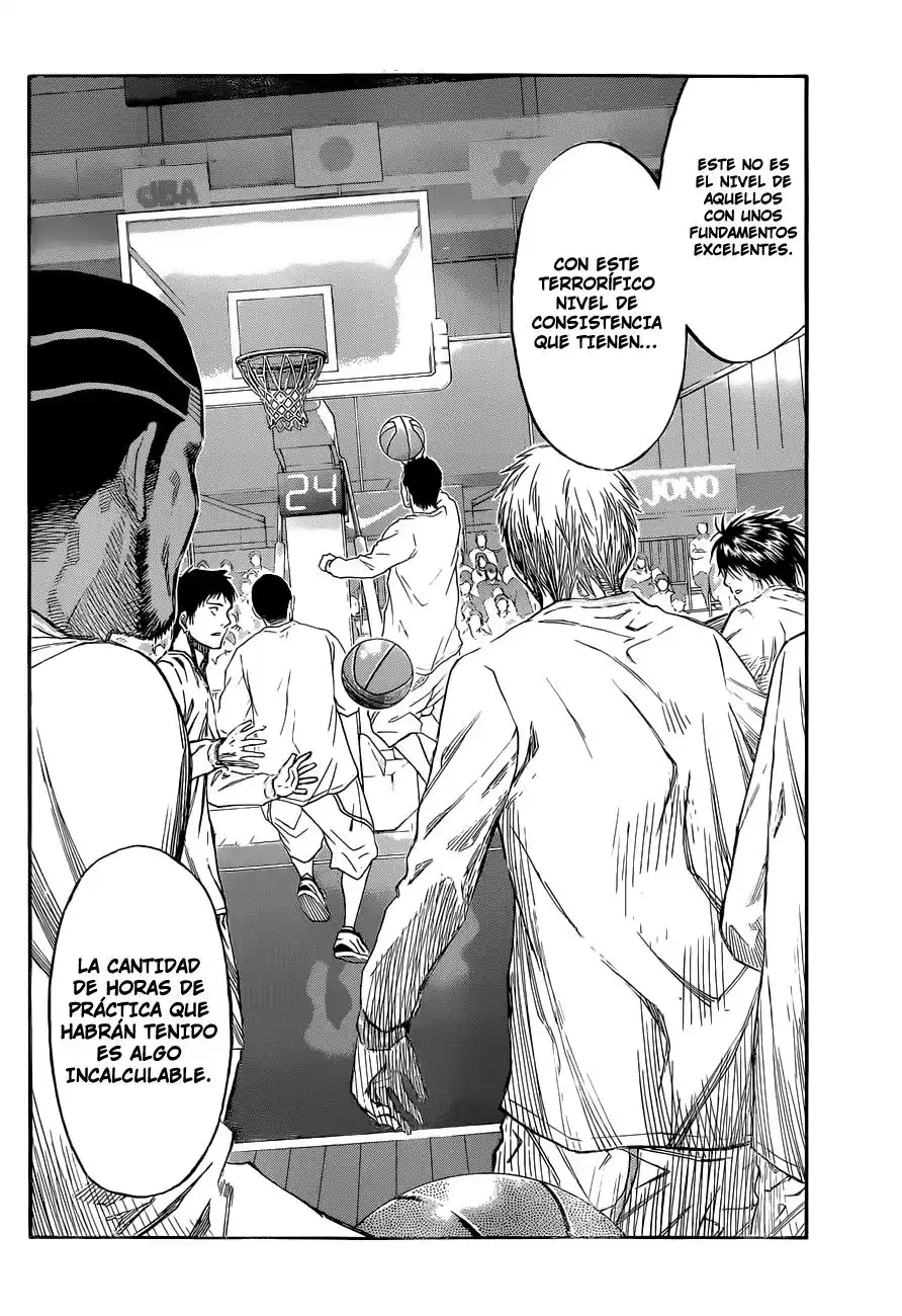 Kuroko no Basket Capitulo 230: Acepto su desafio página 17