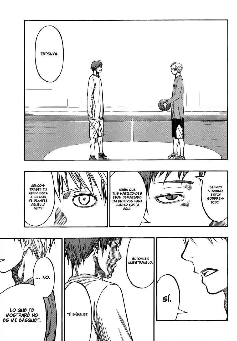 Kuroko no Basket Capitulo 230: Acepto su desafio página 22