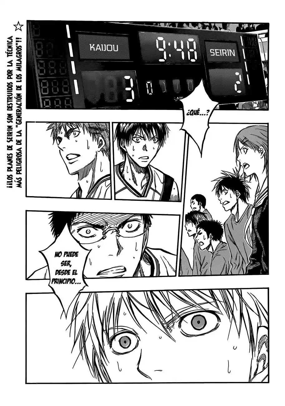 Kuroko no Basket Capitulo 185 página 2