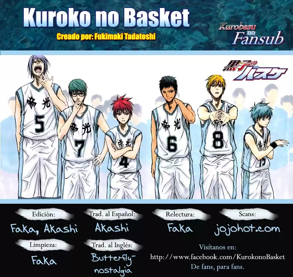 Kuroko no Basket Capitulo 225 página 1