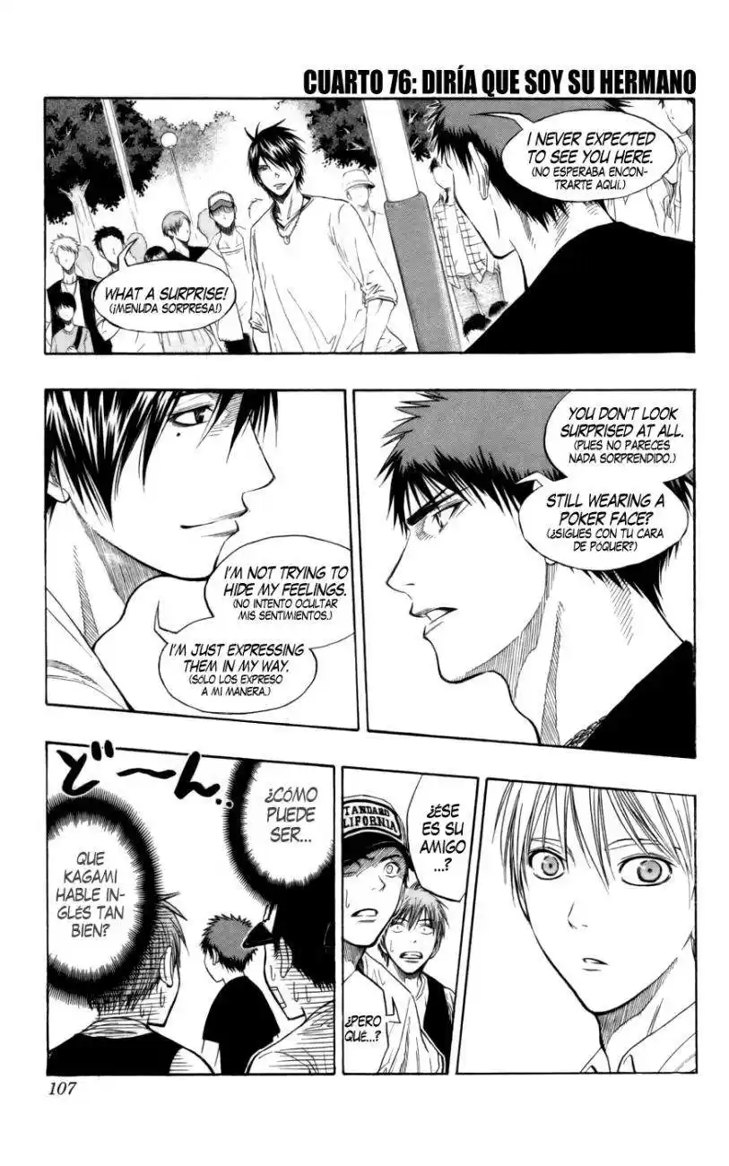 Kuroko no Basket Capitulo 76 página 1