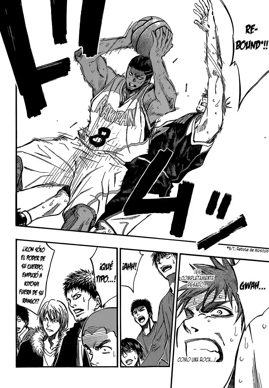 Kuroko no Basket Capitulo 244: Un milagro no ocurrira página 7