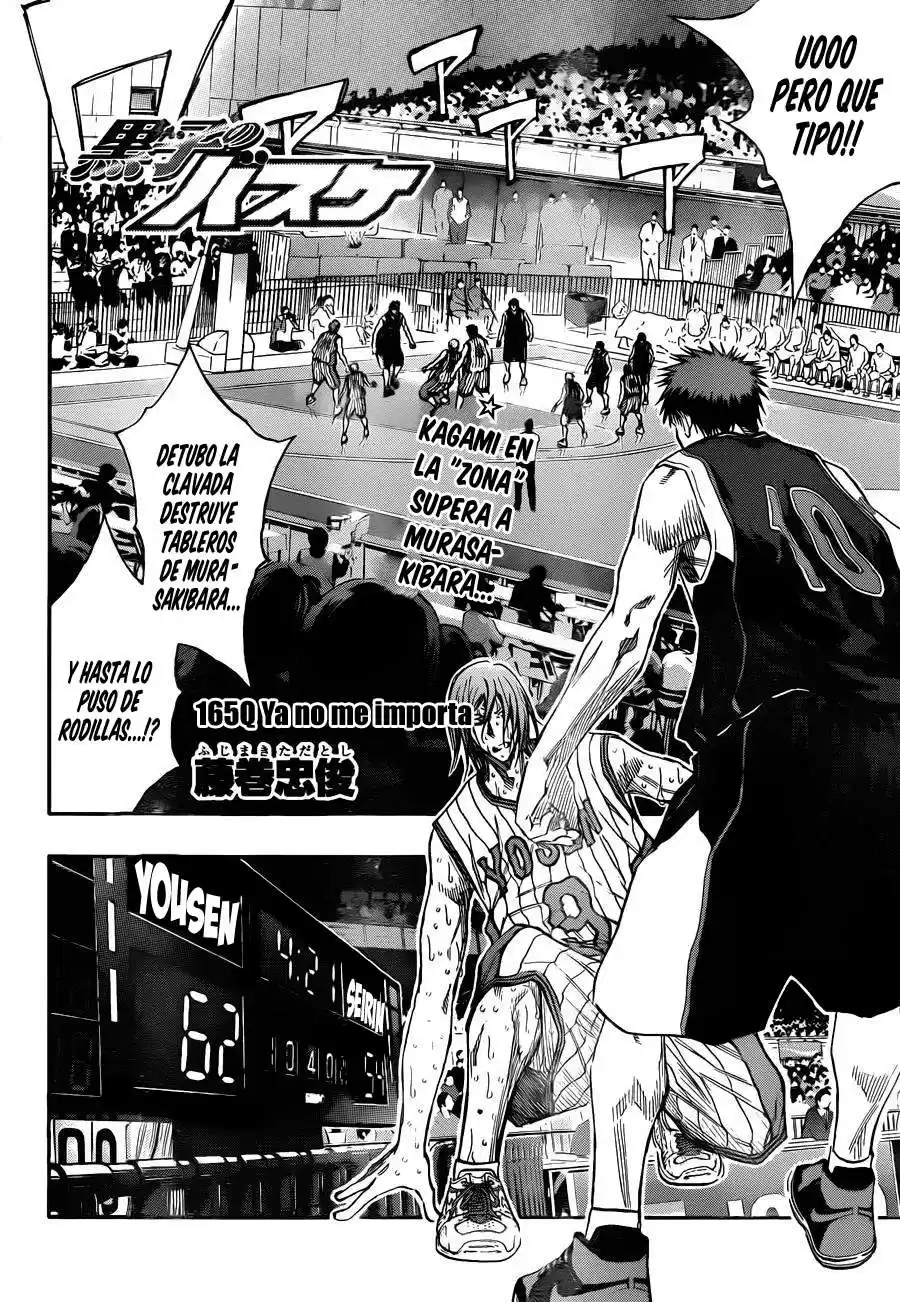 Kuroko no Basket Capitulo 165 página 3