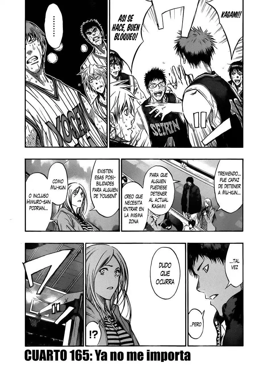 Kuroko no Basket Capitulo 165 página 4