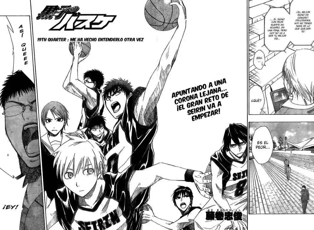 Kuroko no Basket Capitulo 19 página 2