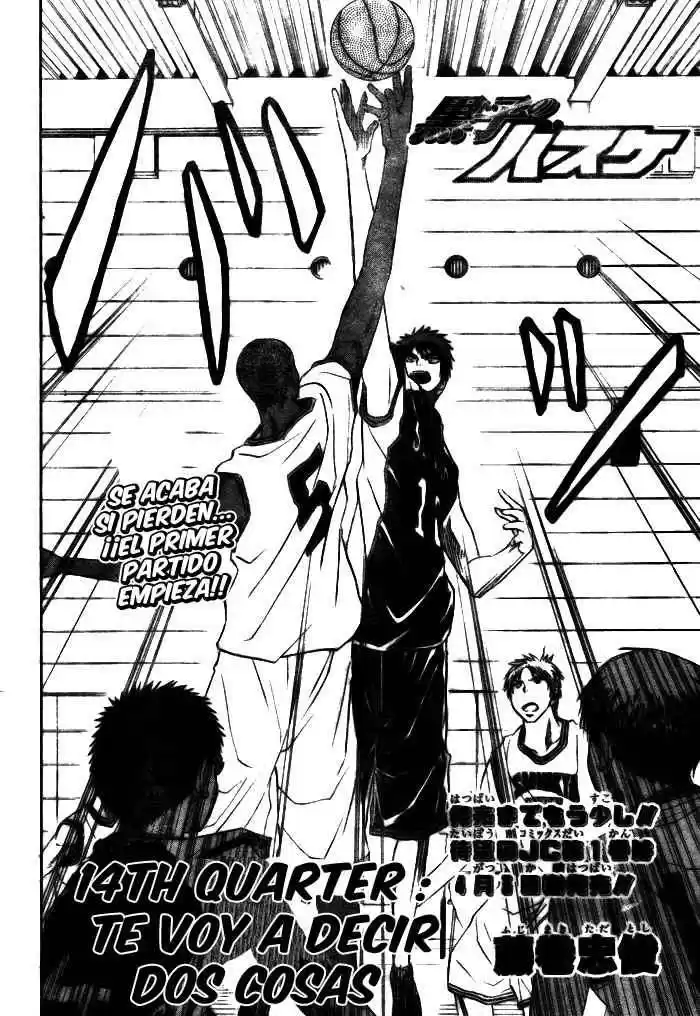 Kuroko no Basket Capitulo 14 página 4