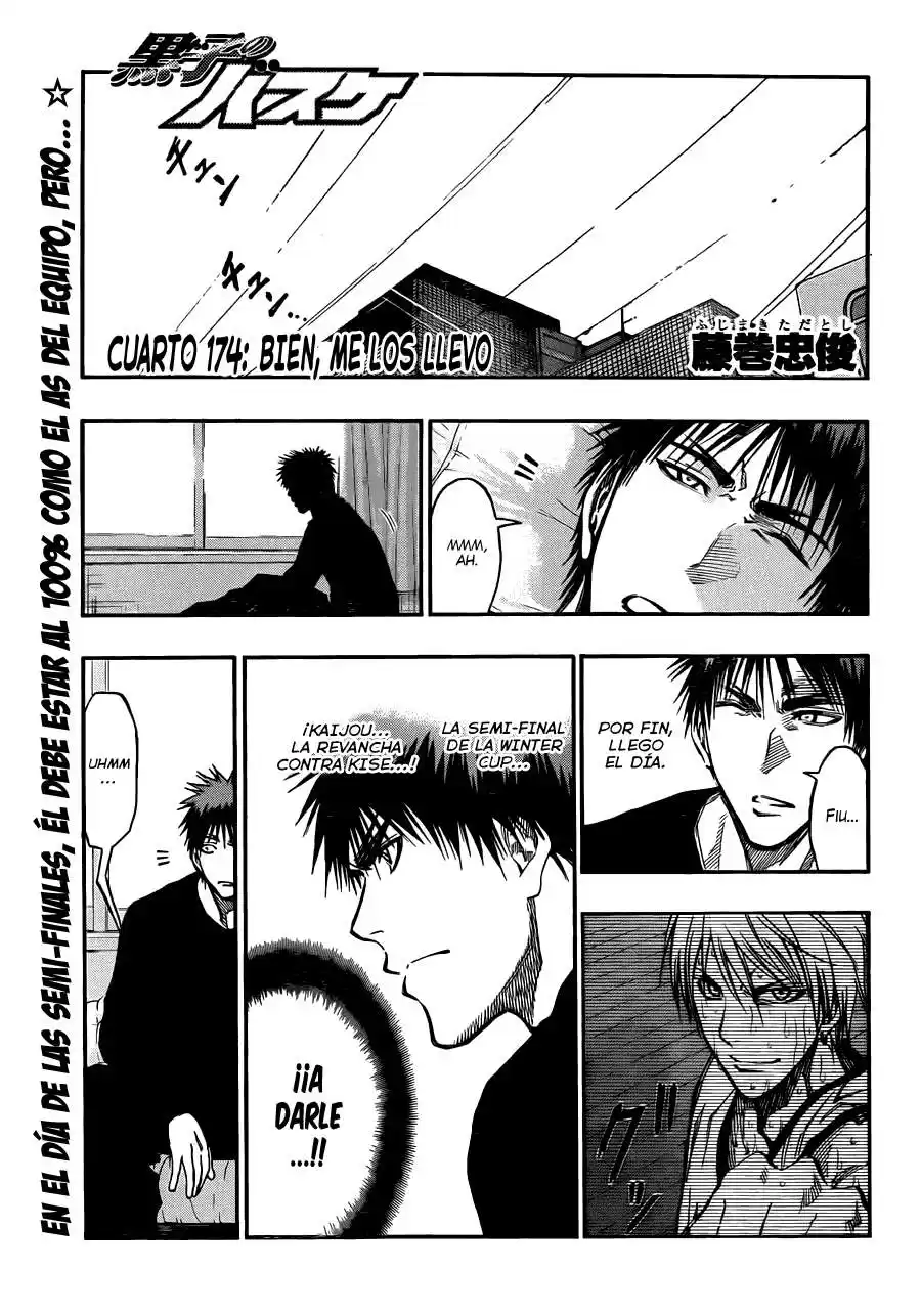 Kuroko no Basket Capitulo 174 página 2