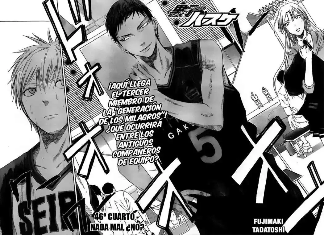 Kuroko no Basket Capitulo 46 página 3