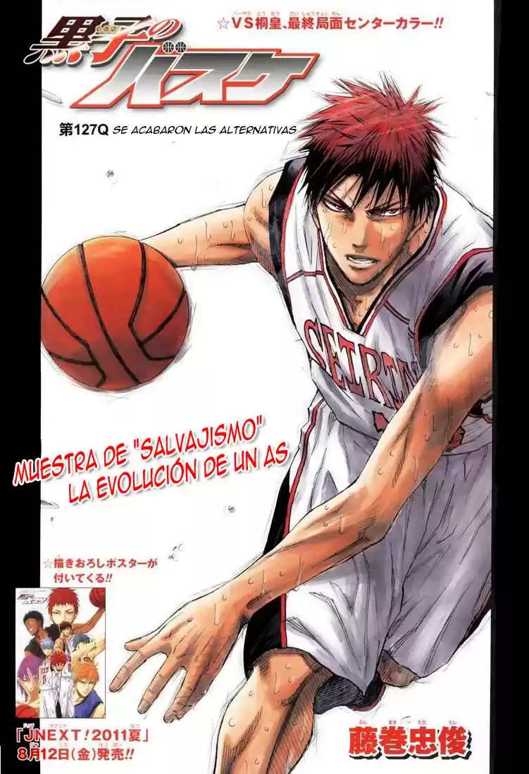 Kuroko no Basket Capitulo 127 página 8