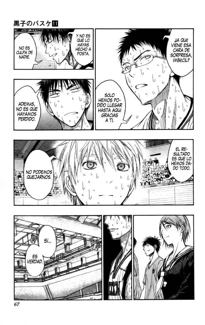 Kuroko no Basket Capitulo 93 página 3