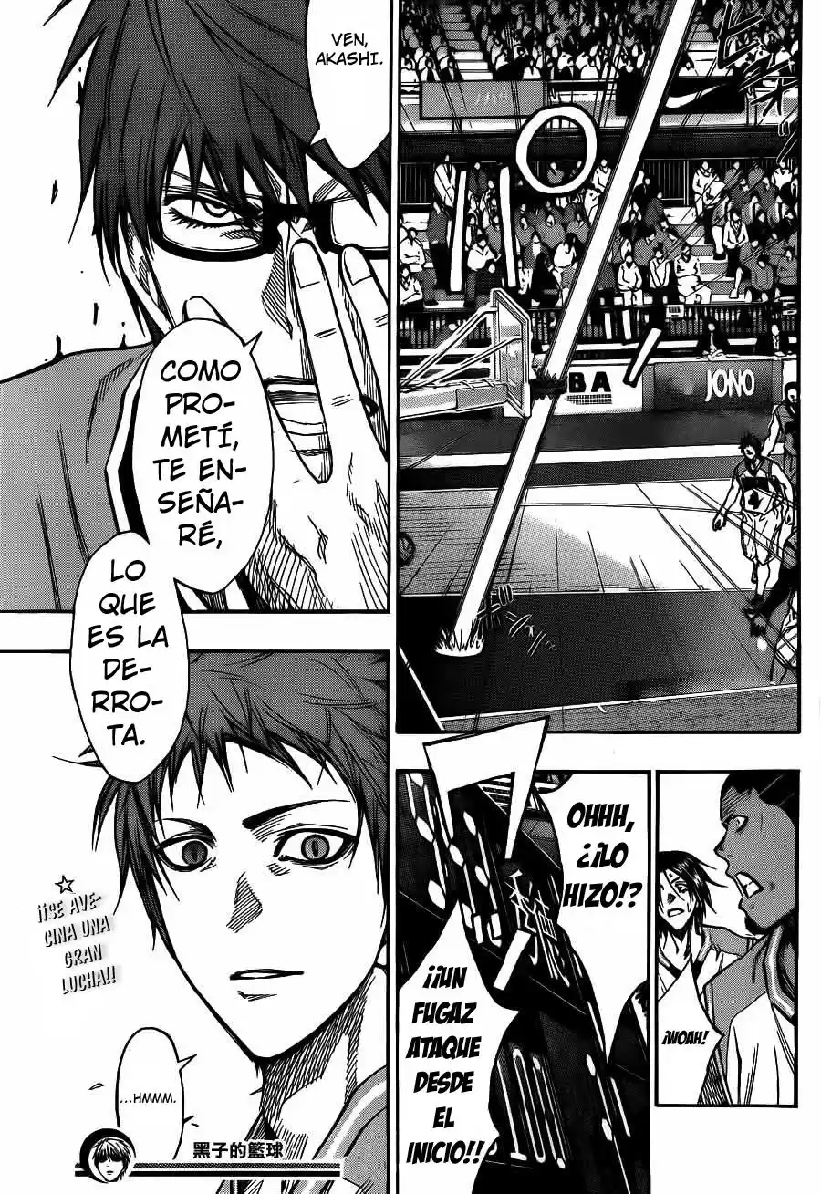 Kuroko no Basket Capitulo 175 página 18