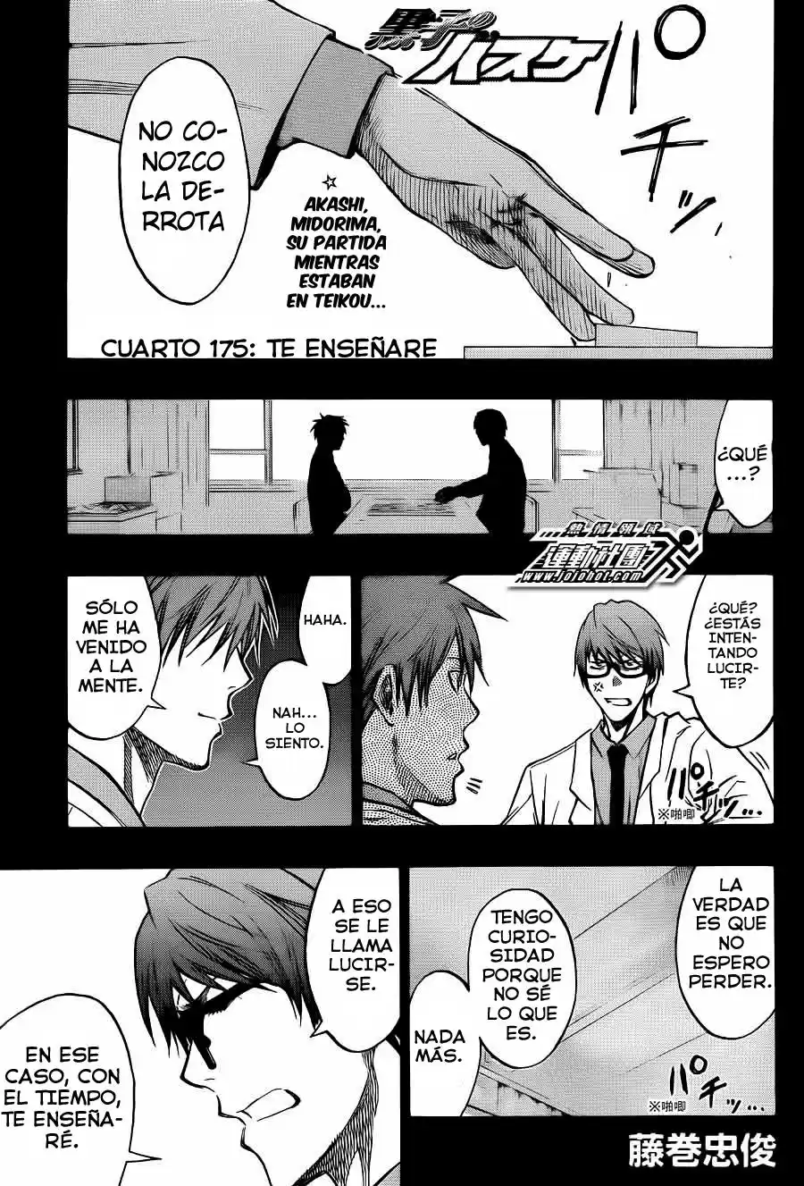 Kuroko no Basket Capitulo 175 página 2