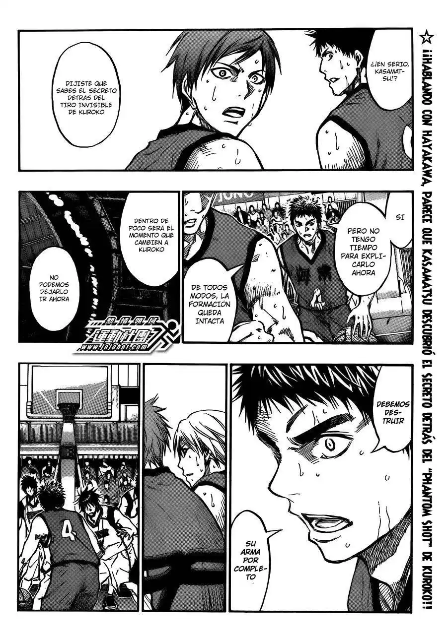 Kuroko no Basket Capitulo 191 página 3