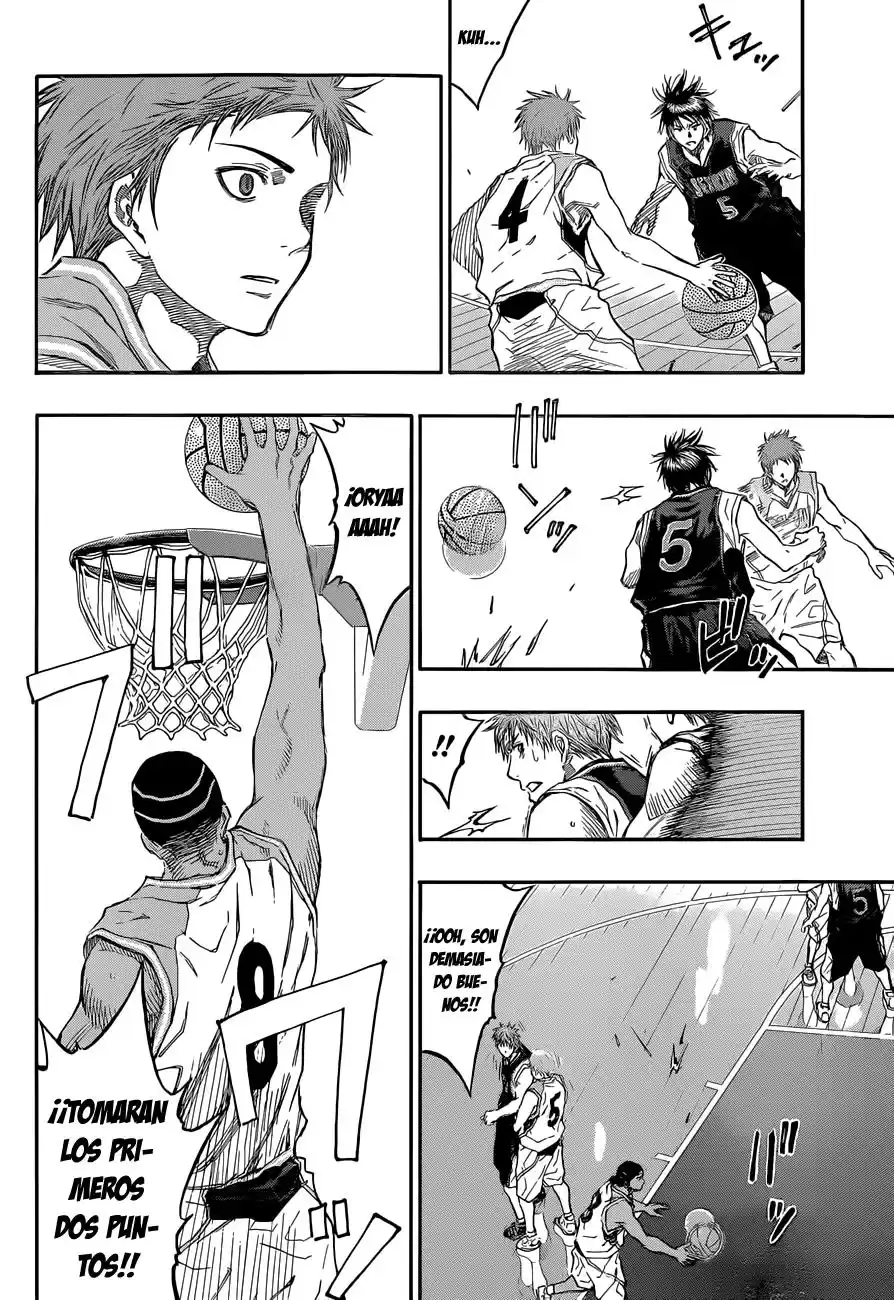 Kuroko no Basket Capitulo 232: El ultimo Salto Inicial página 12