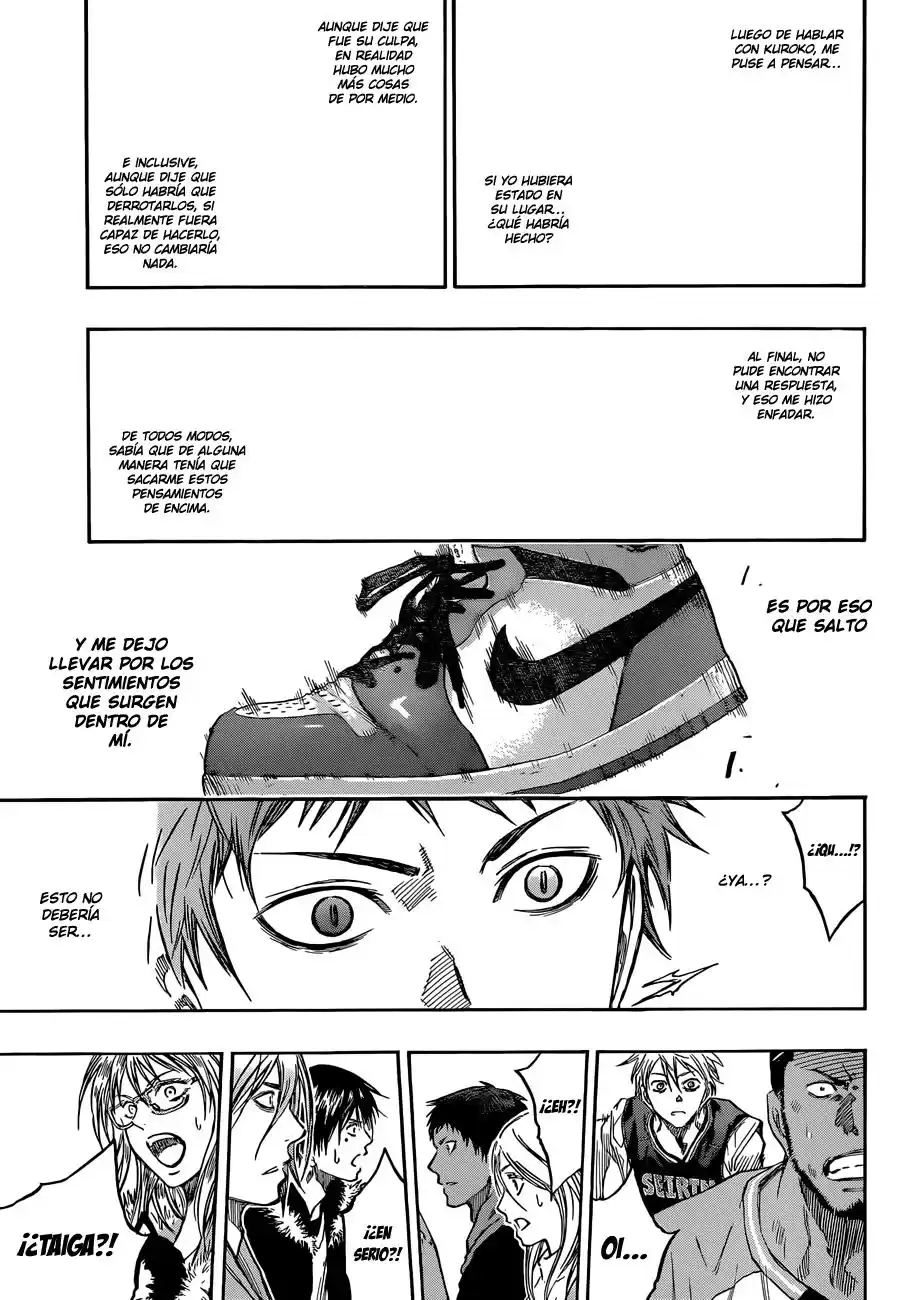 Kuroko no Basket Capitulo 232: El ultimo Salto Inicial página 15