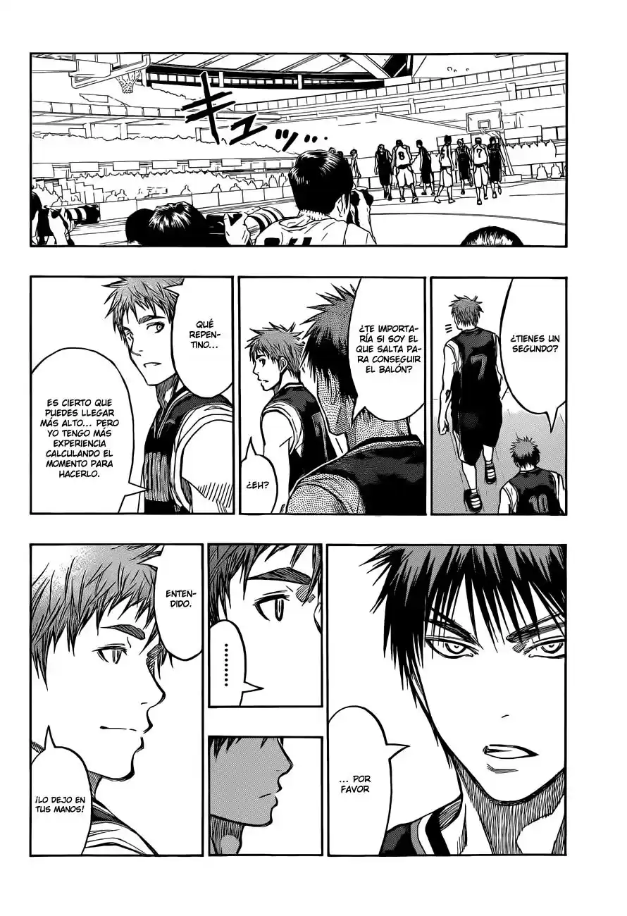 Kuroko no Basket Capitulo 232: El ultimo Salto Inicial página 3