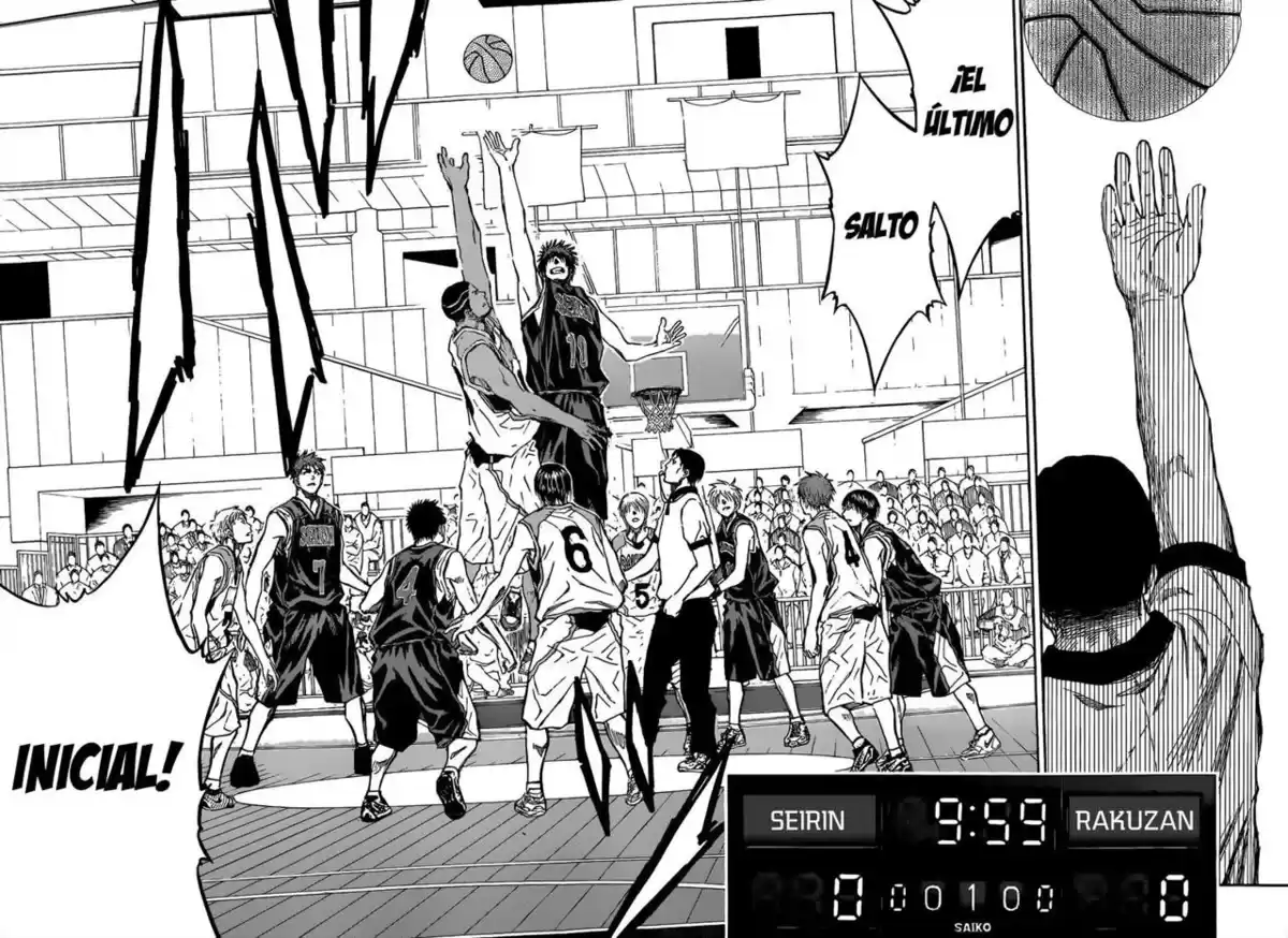 Kuroko no Basket Capitulo 232: El ultimo Salto Inicial página 7