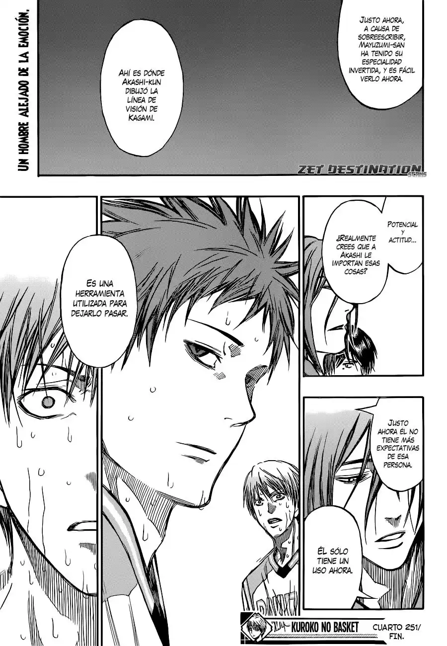 Kuroko no Basket Capitulo 251: Toavia tengo un uso para ti página 21