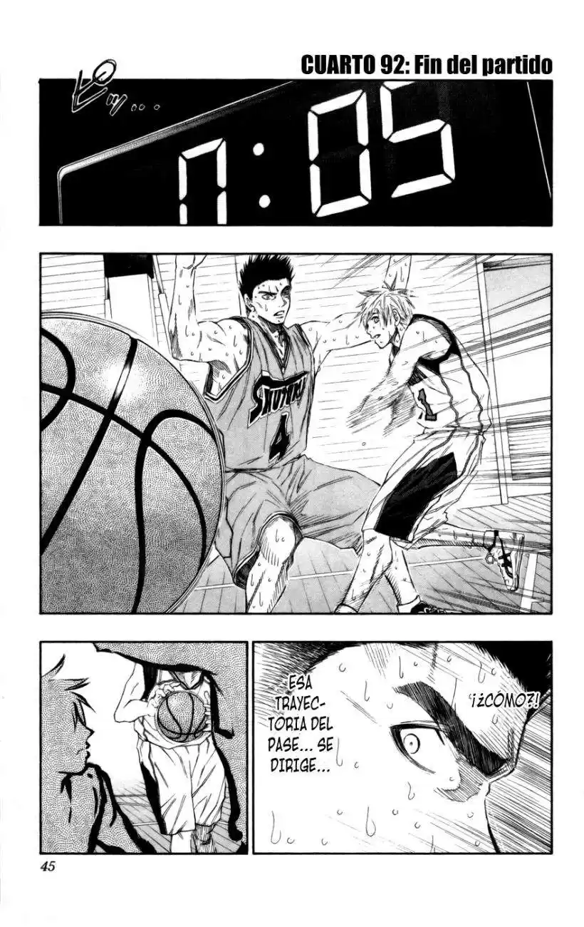 Kuroko no Basket Capitulo 92 página 1