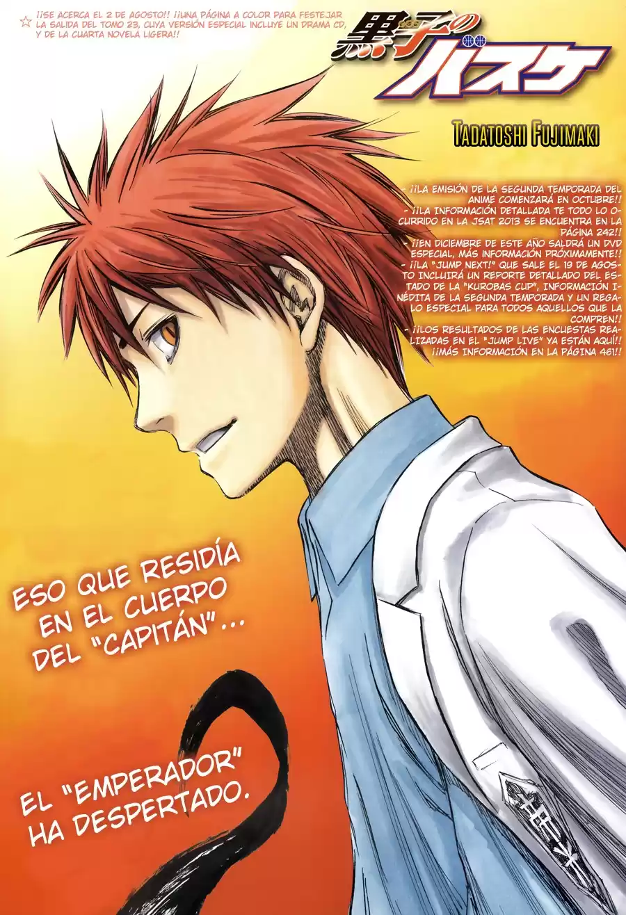 Kuroko no Basket Capitulo 223 página 2