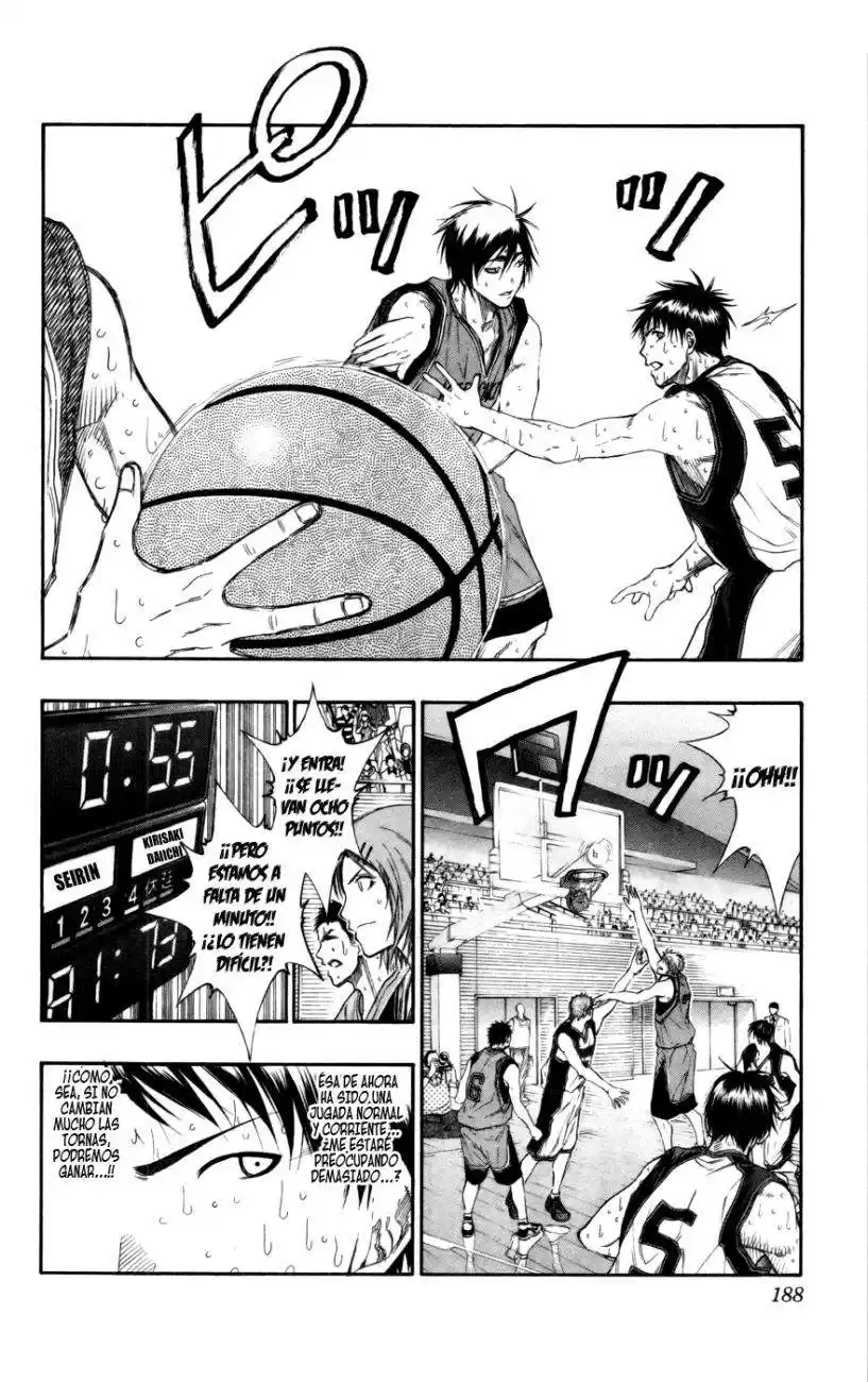 Kuroko no Basket Capitulo 99 página 3