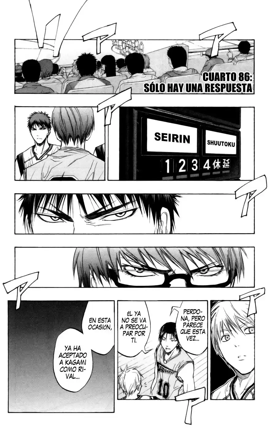 Kuroko no Basket Capitulo 86 página 1