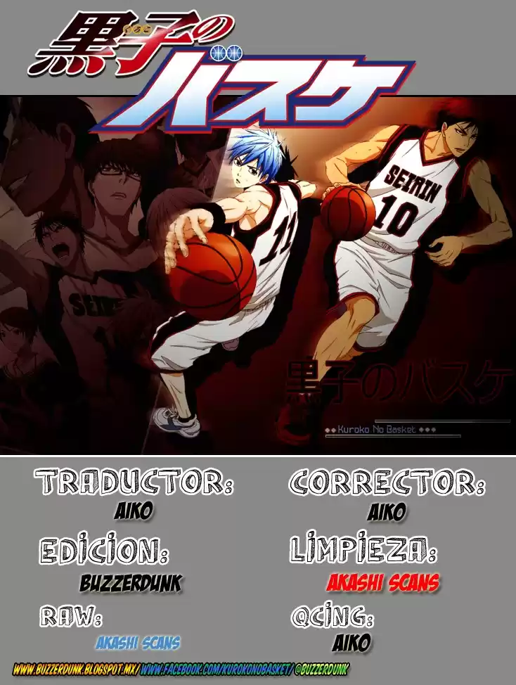 Kuroko no Basket Capitulo 180 página 1