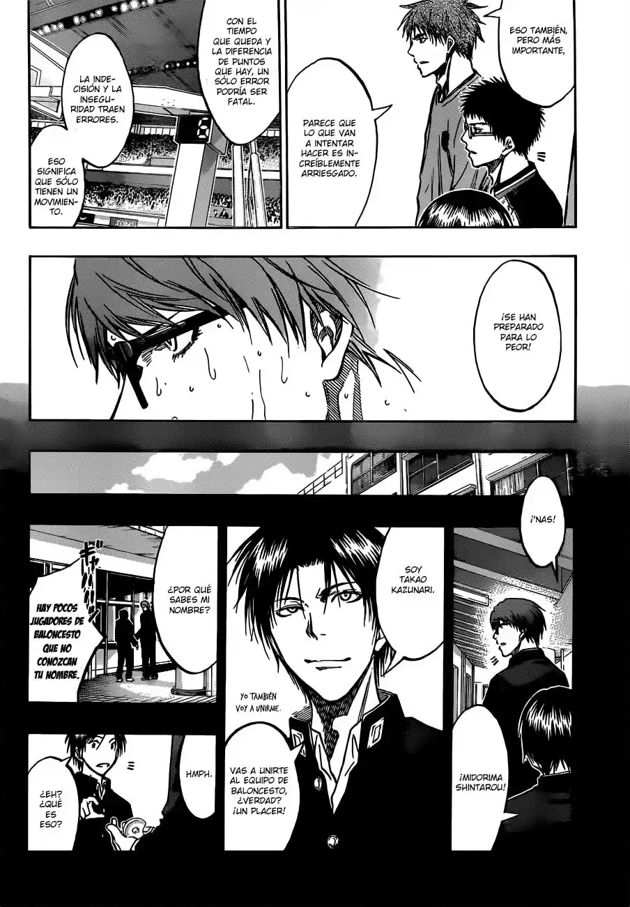 Kuroko no Basket Capitulo 180 página 6