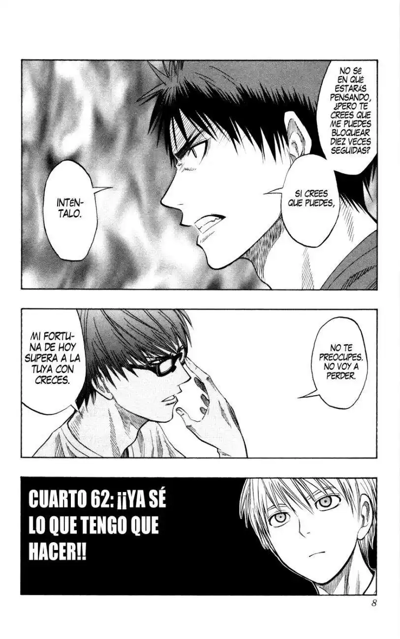 Kuroko no Basket Capitulo 62 página 8