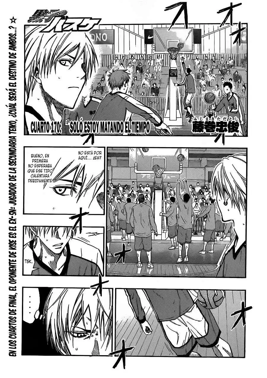 Kuroko no Basket Capitulo 170 página 2