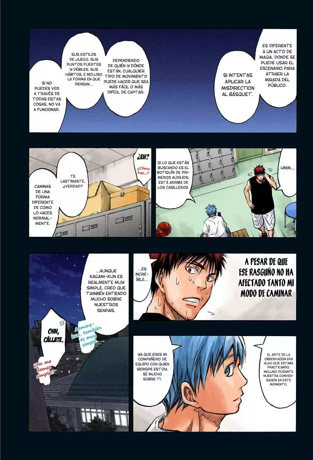 Kuroko no Basket Capitulo 263: ¡¡Por favor, detengan a Akashi!! página 4