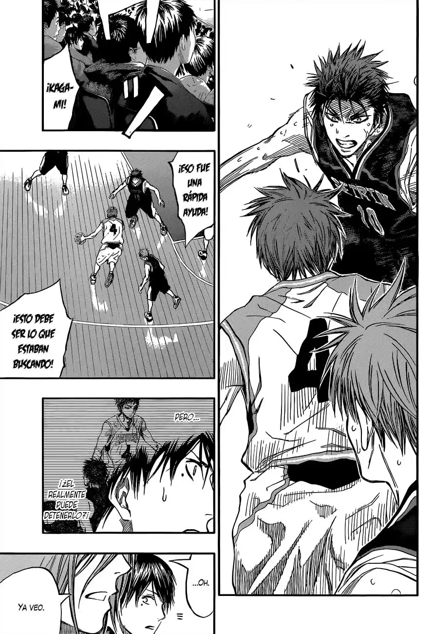 Kuroko no Basket Capitulo 240: Estamos hablando enserio página 8