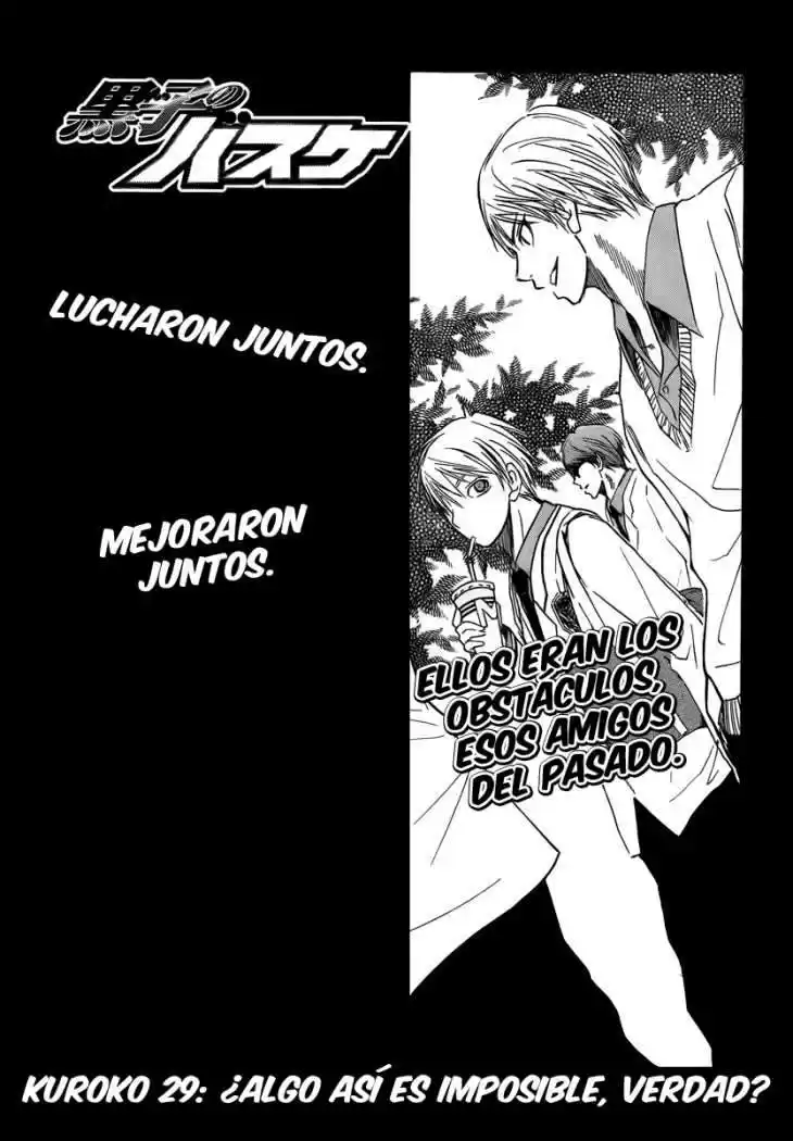 Kuroko no Basket Capitulo 29 página 1