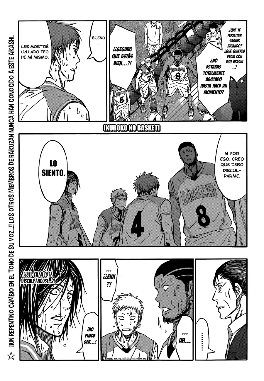 Kuroko no Basket Capitulo 267: Ha pasado un tiempo, ¿No es así? página 1