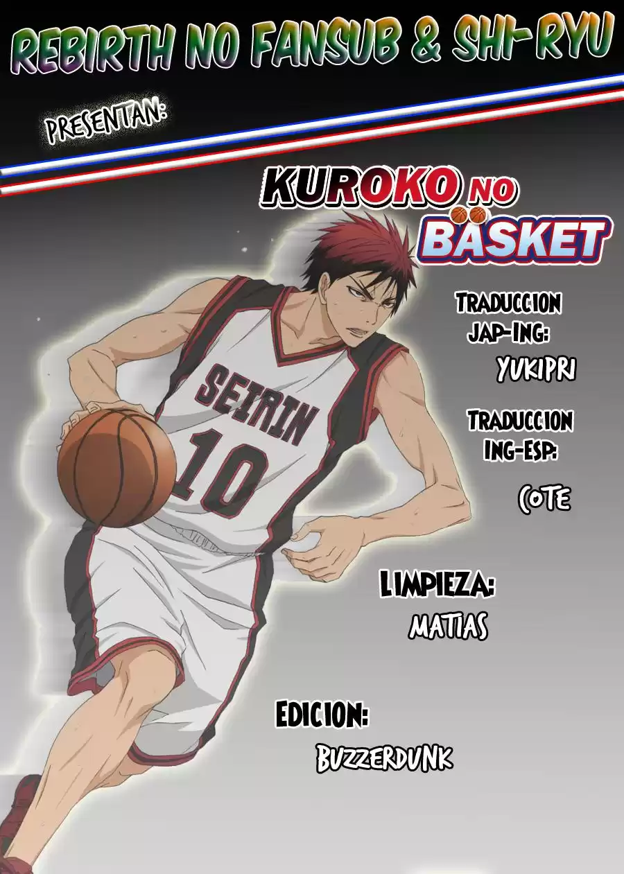 Kuroko no Basket Capitulo 182 página 1