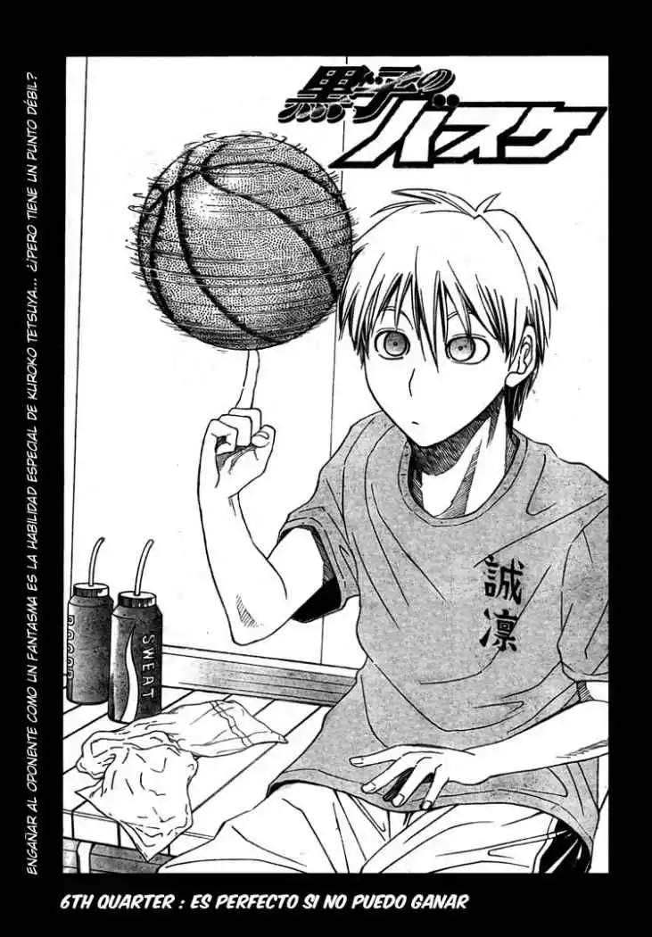 Kuroko no Basket Capitulo 6 página 1