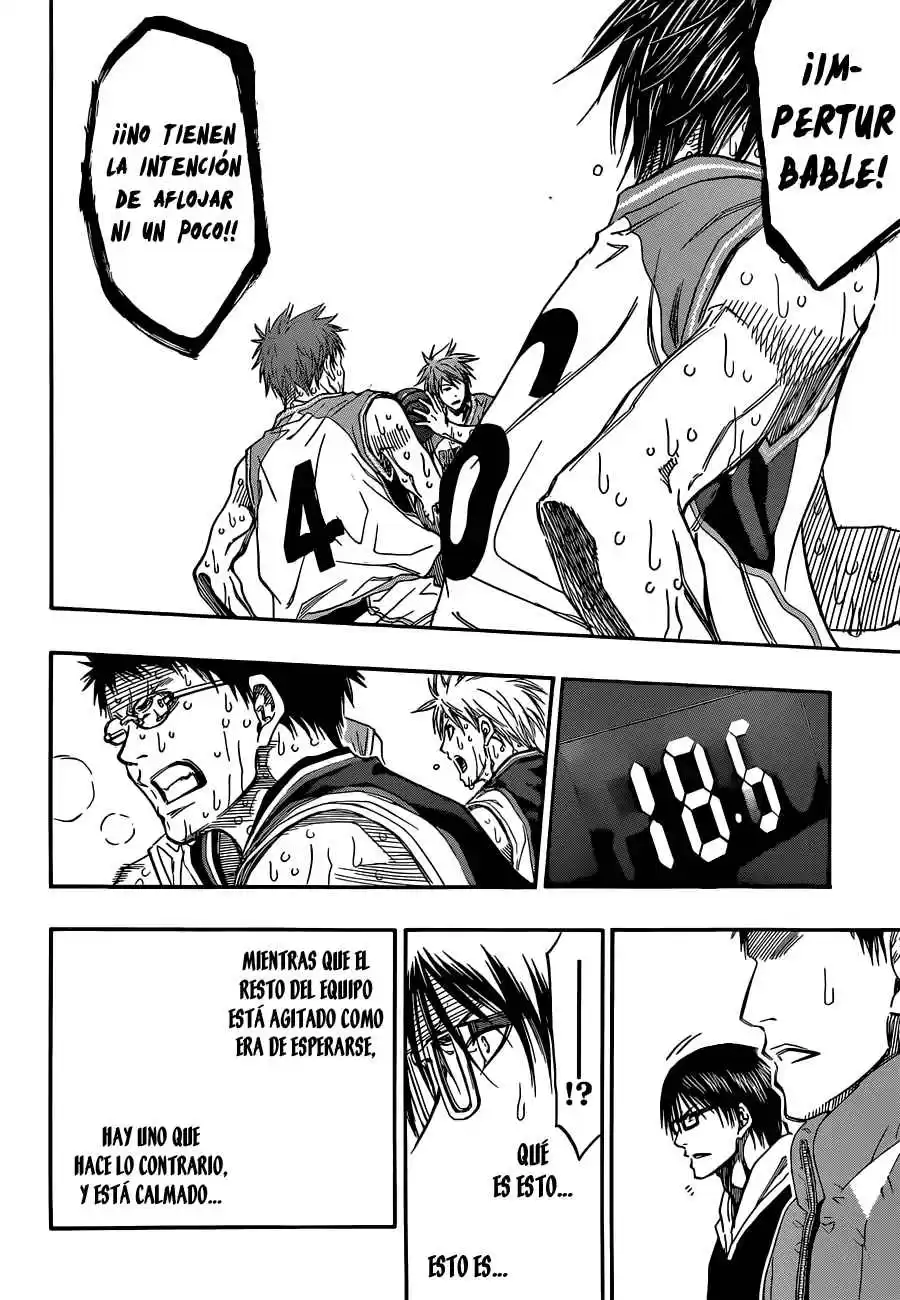 Kuroko no Basket Capitulo 272: ¡¡Hay que arriesgarlo todo!! página 13