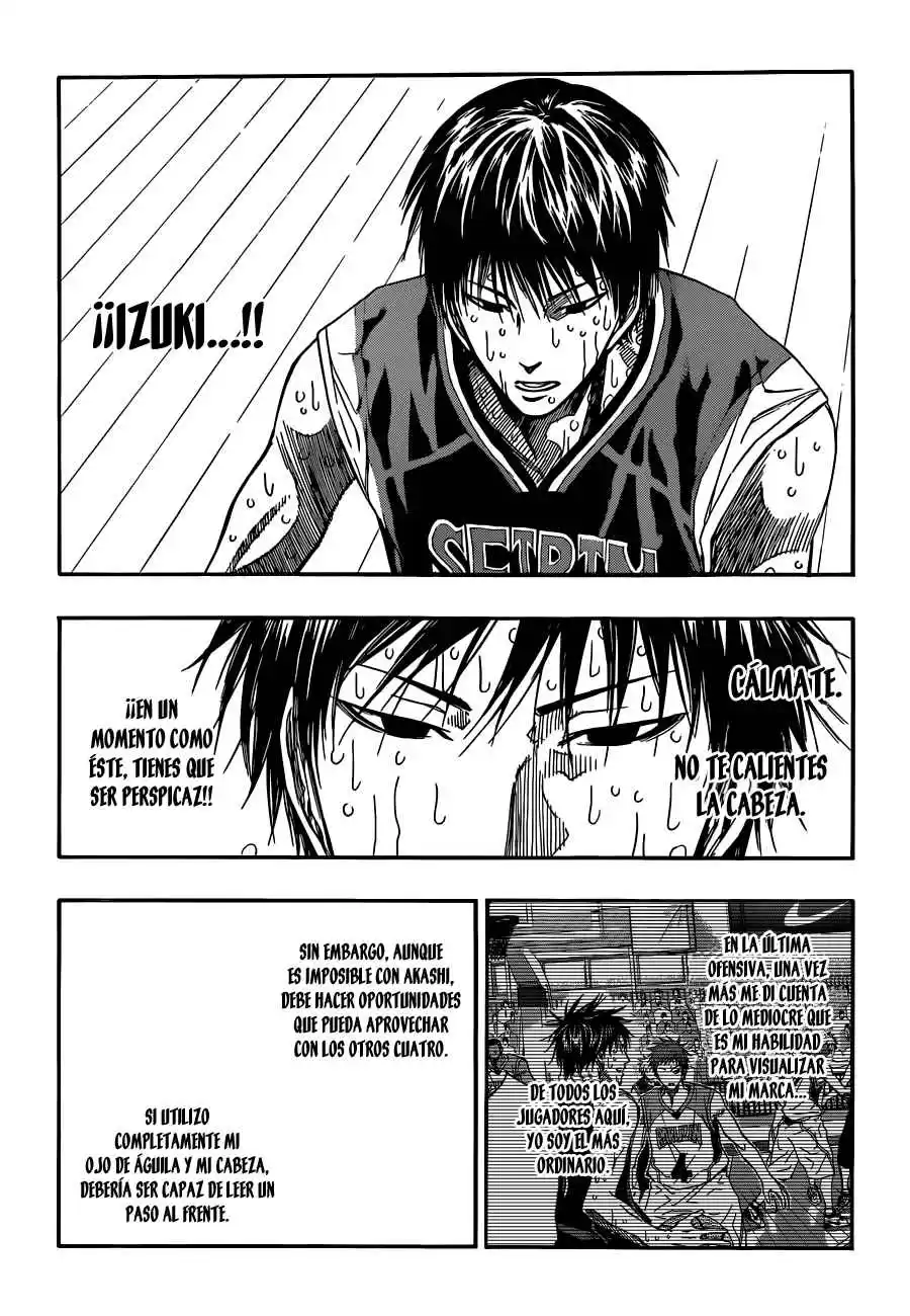 Kuroko no Basket Capitulo 272: ¡¡Hay que arriesgarlo todo!! página 14