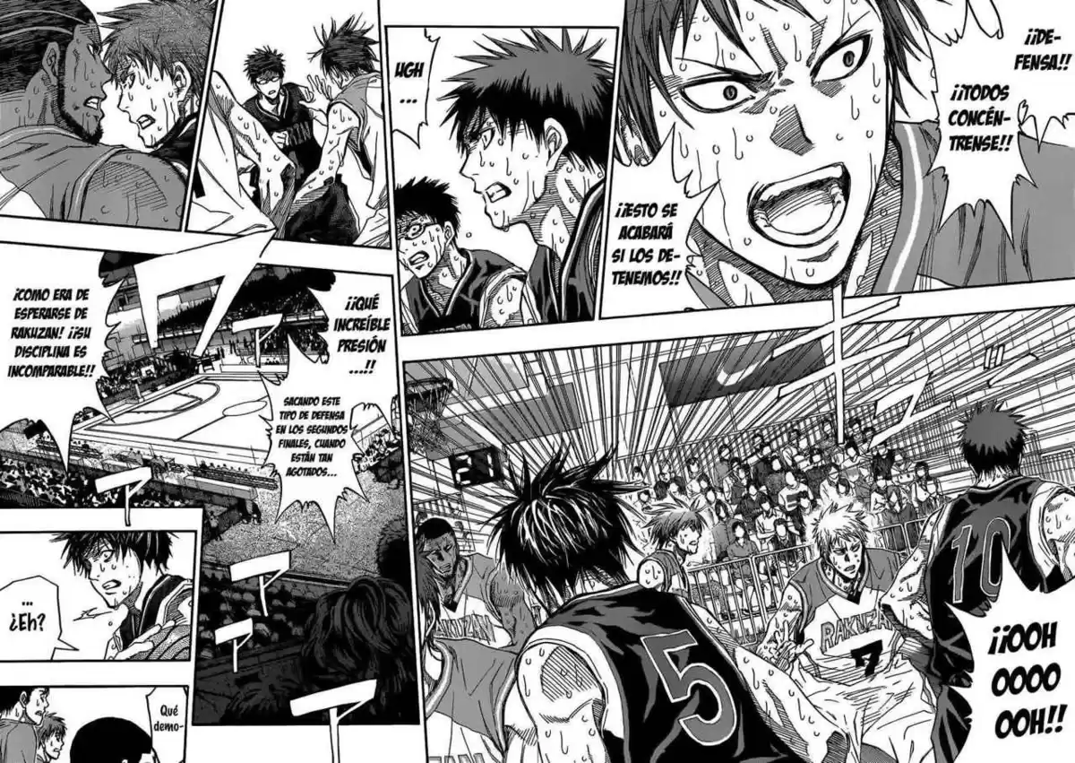 Kuroko no Basket Capitulo 272: ¡¡Hay que arriesgarlo todo!! página 4