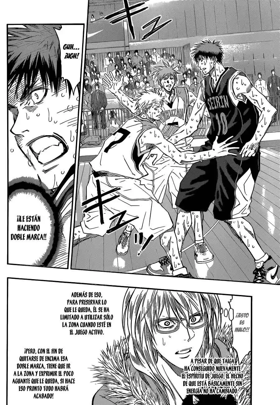 Kuroko no Basket Capitulo 272: ¡¡Hay que arriesgarlo todo!! página 5