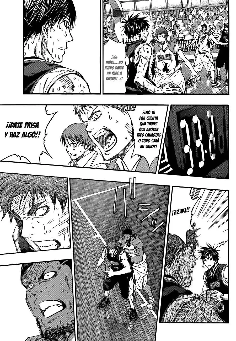 Kuroko no Basket Capitulo 272: ¡¡Hay que arriesgarlo todo!! página 6