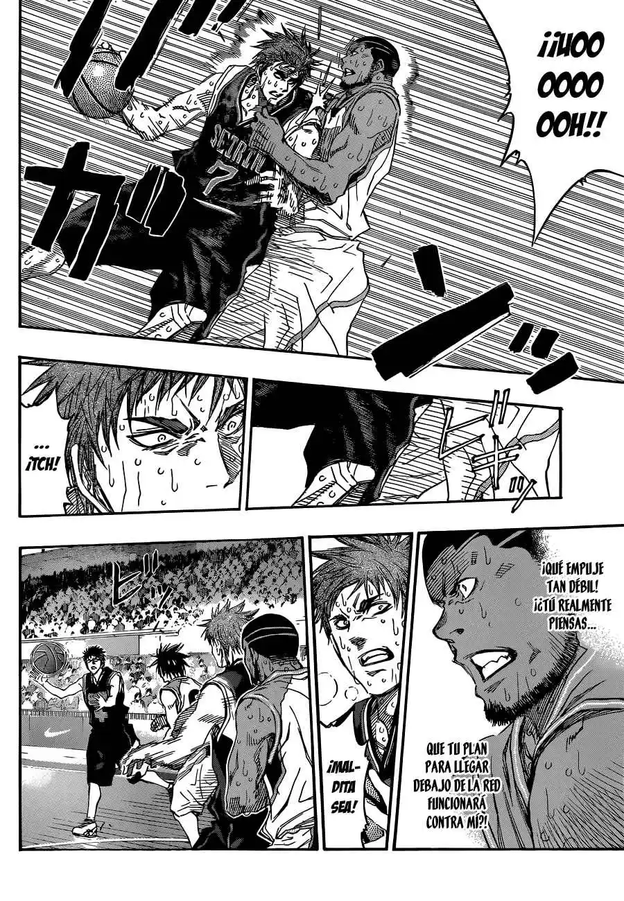 Kuroko no Basket Capitulo 272: ¡¡Hay que arriesgarlo todo!! página 7